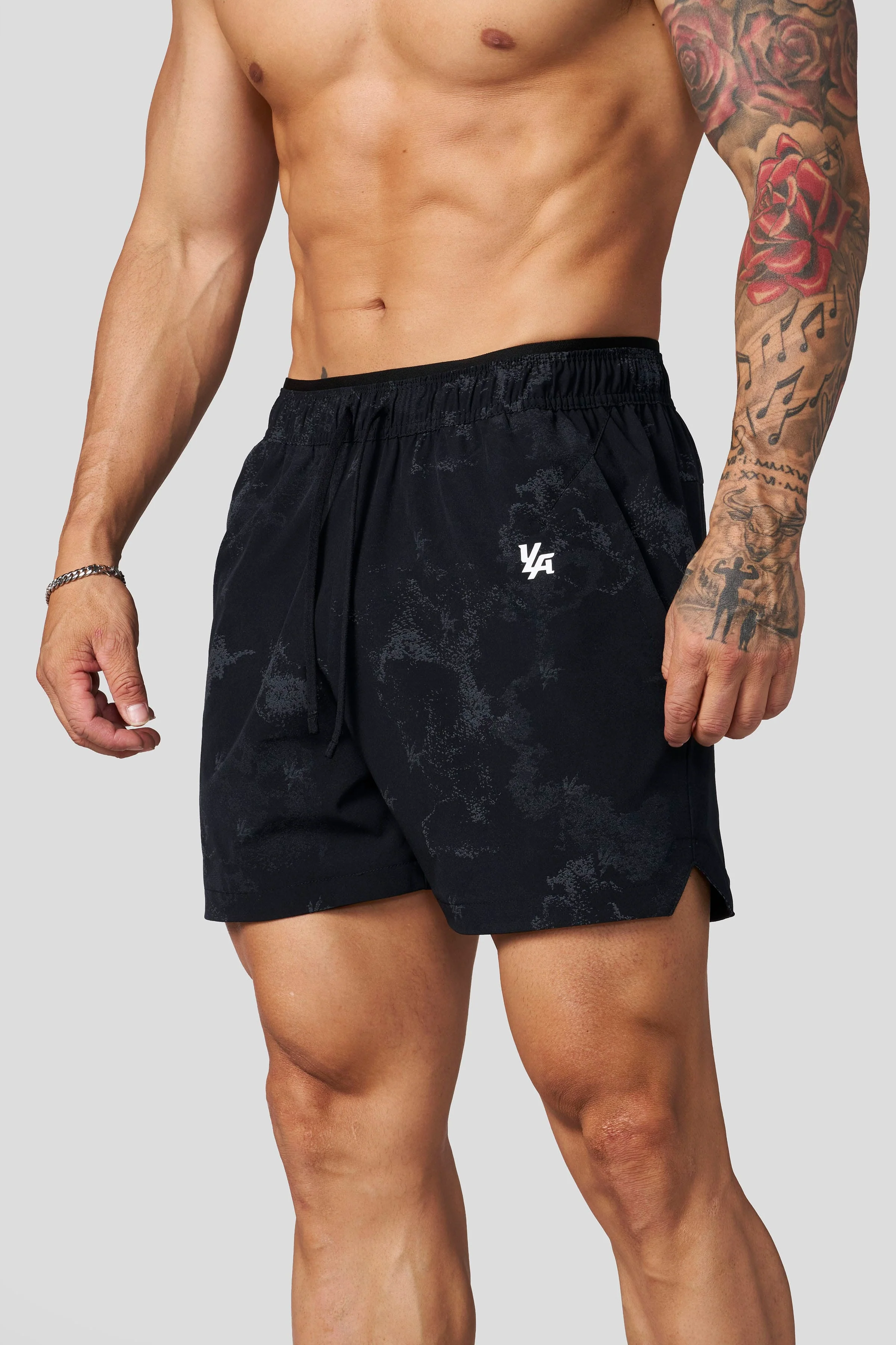 1052 - Reflective Fitness Shorts - Image 8
