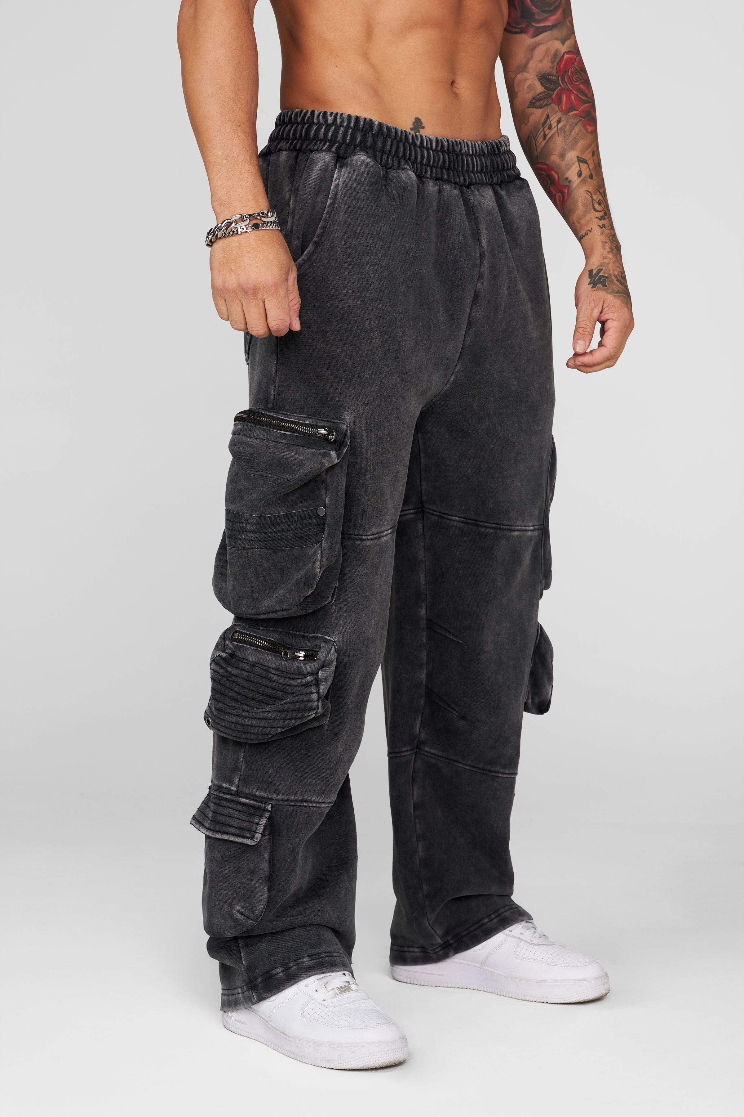 2027 - Stacked Cargo Sweats - Image 9