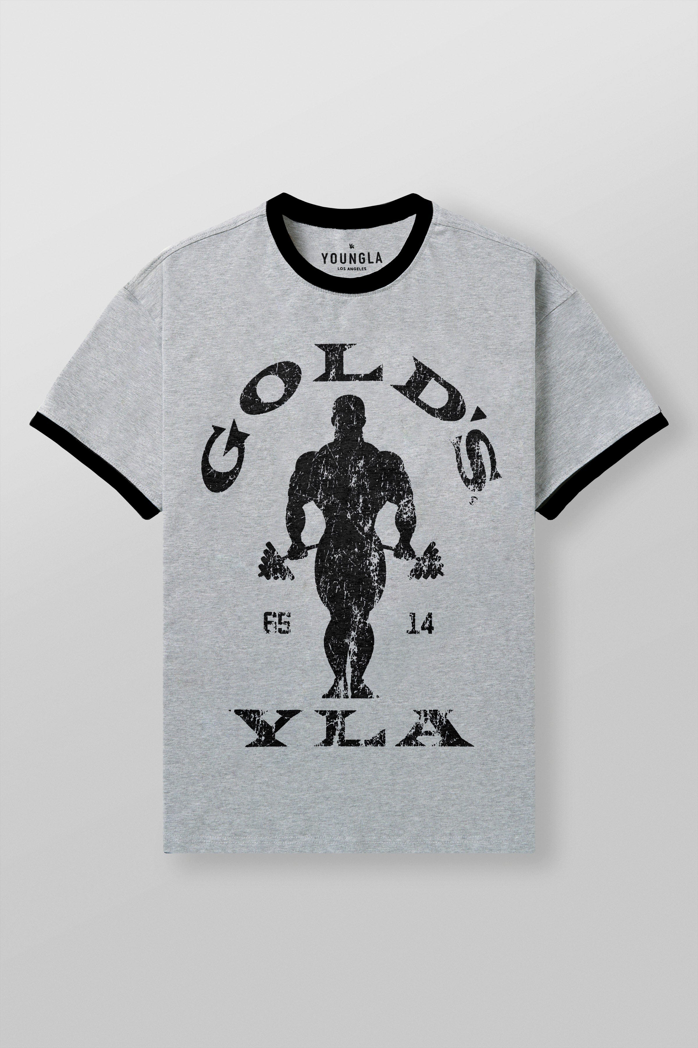 4009 - Golds Gym Ringer Tees - Image 8