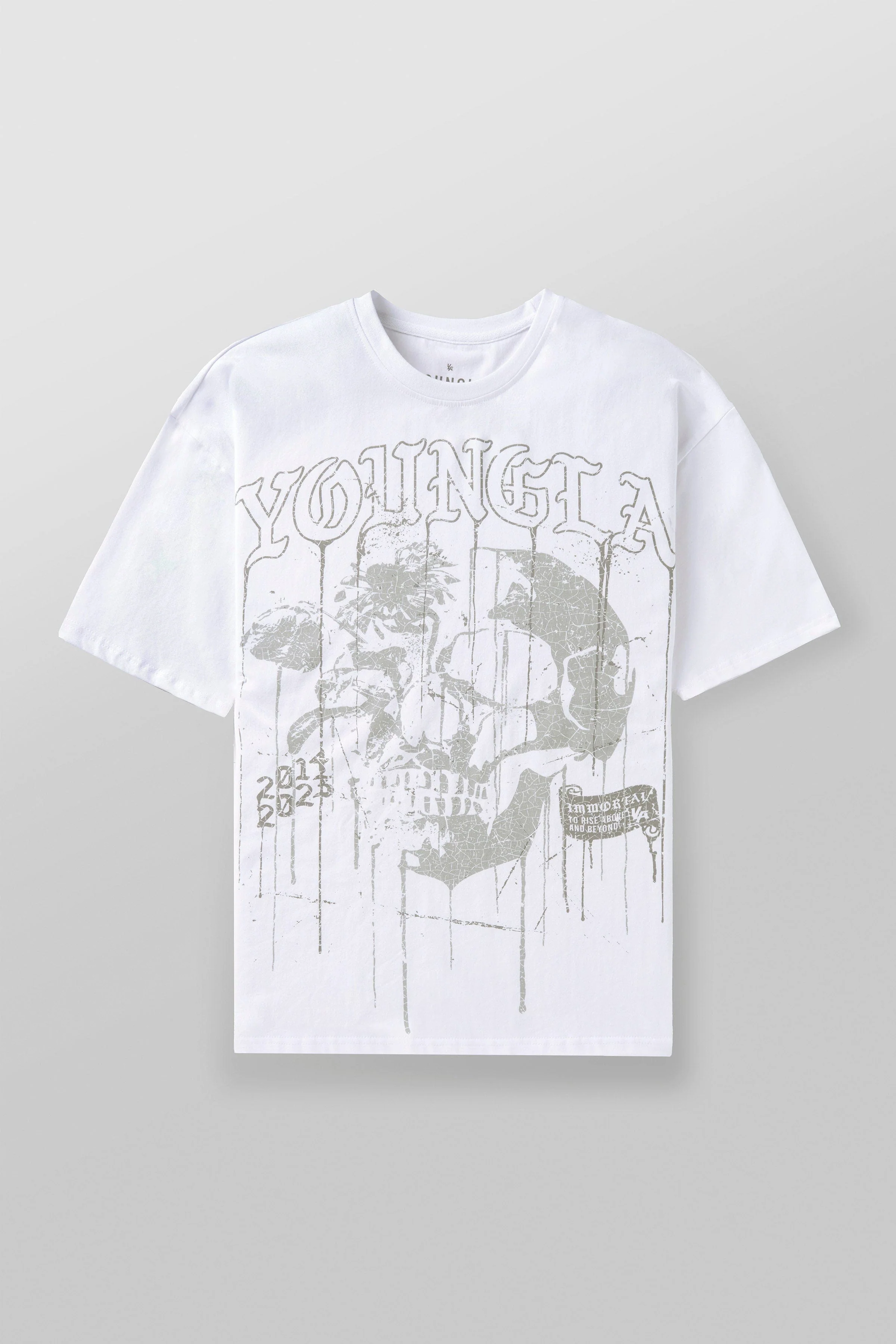 4116 - Floral Skull Tees - Image 9