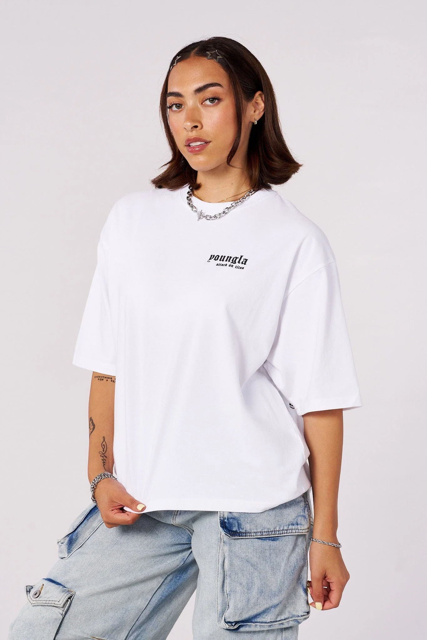 4186 - AOT© x YLA Cropped Tees - Image 6