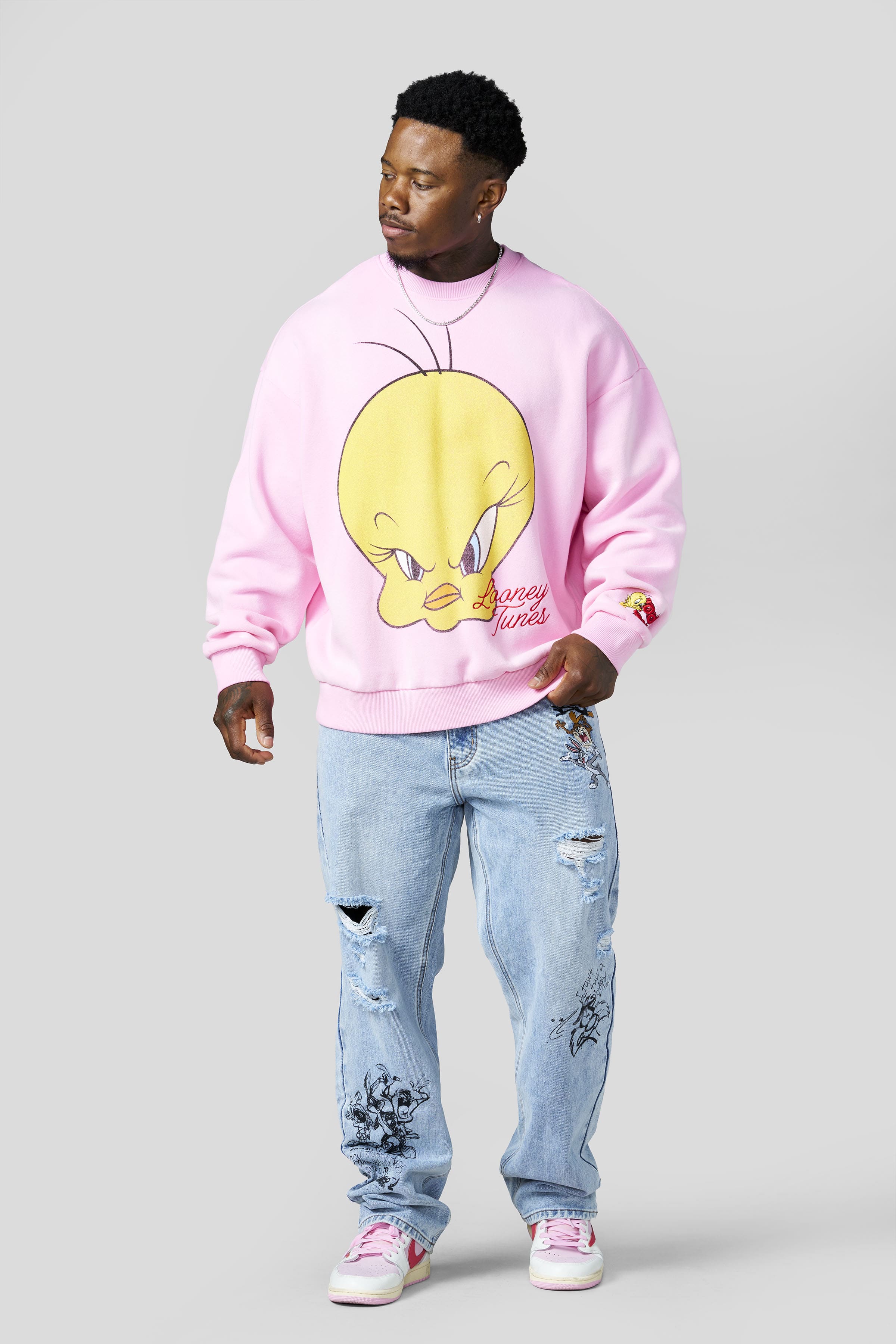5255 - Looney Tunes Face Crewnecks - July 7th - Image 6