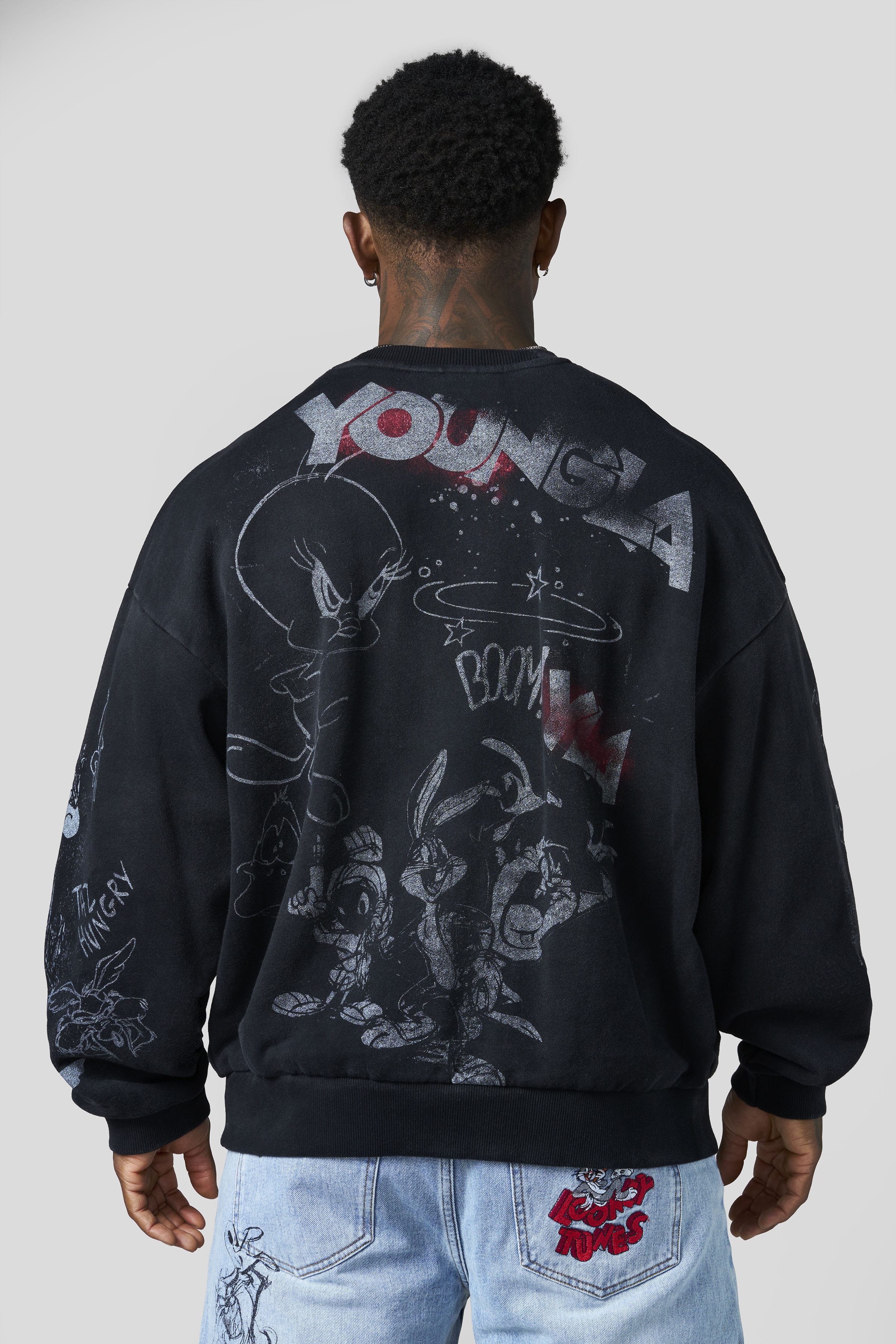 5256 - Looney Tunes Graffiti Crewnecks - July 7th - Image 2