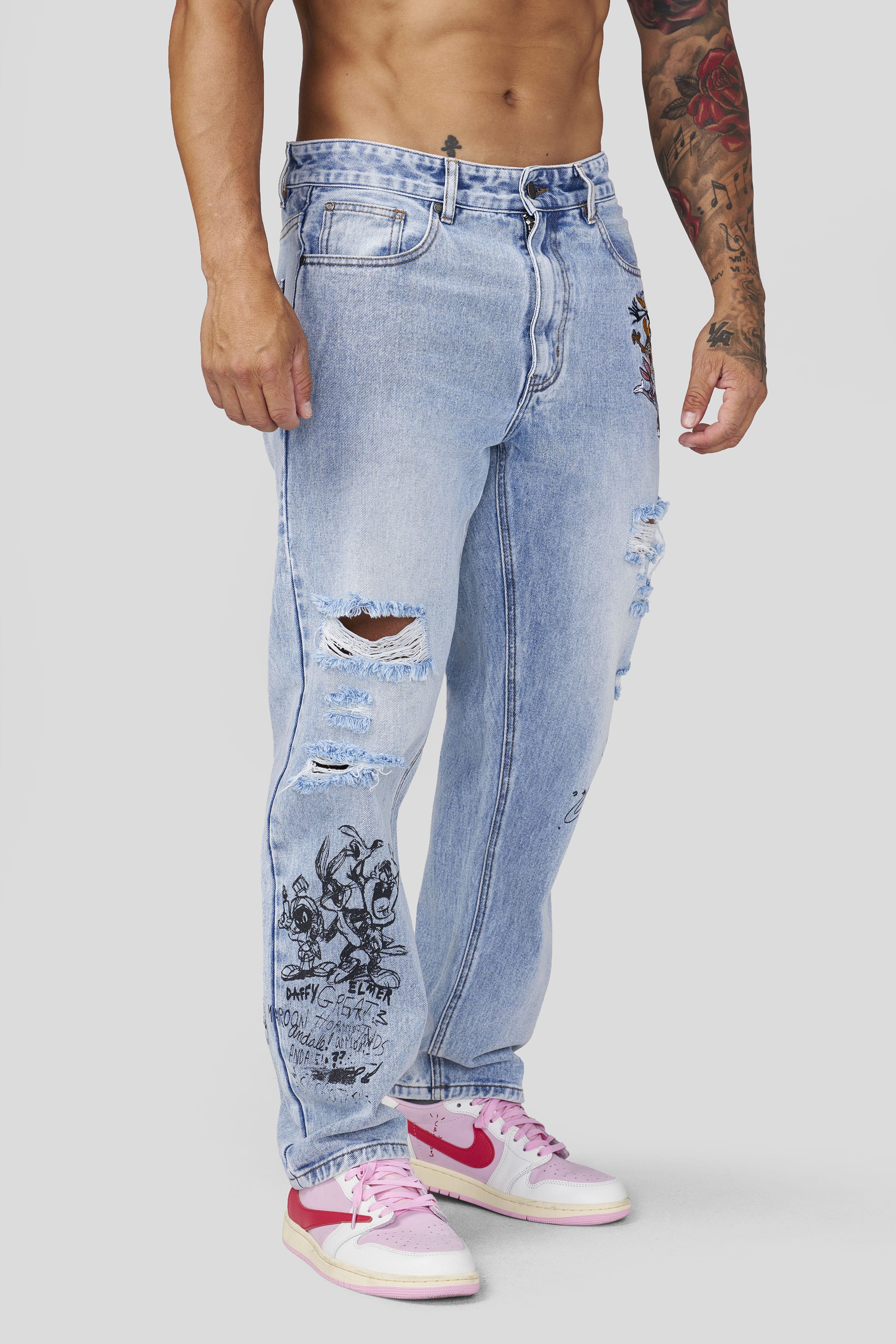 6035 - Looney Tunes Denim Jeans - July 7th - Image 2