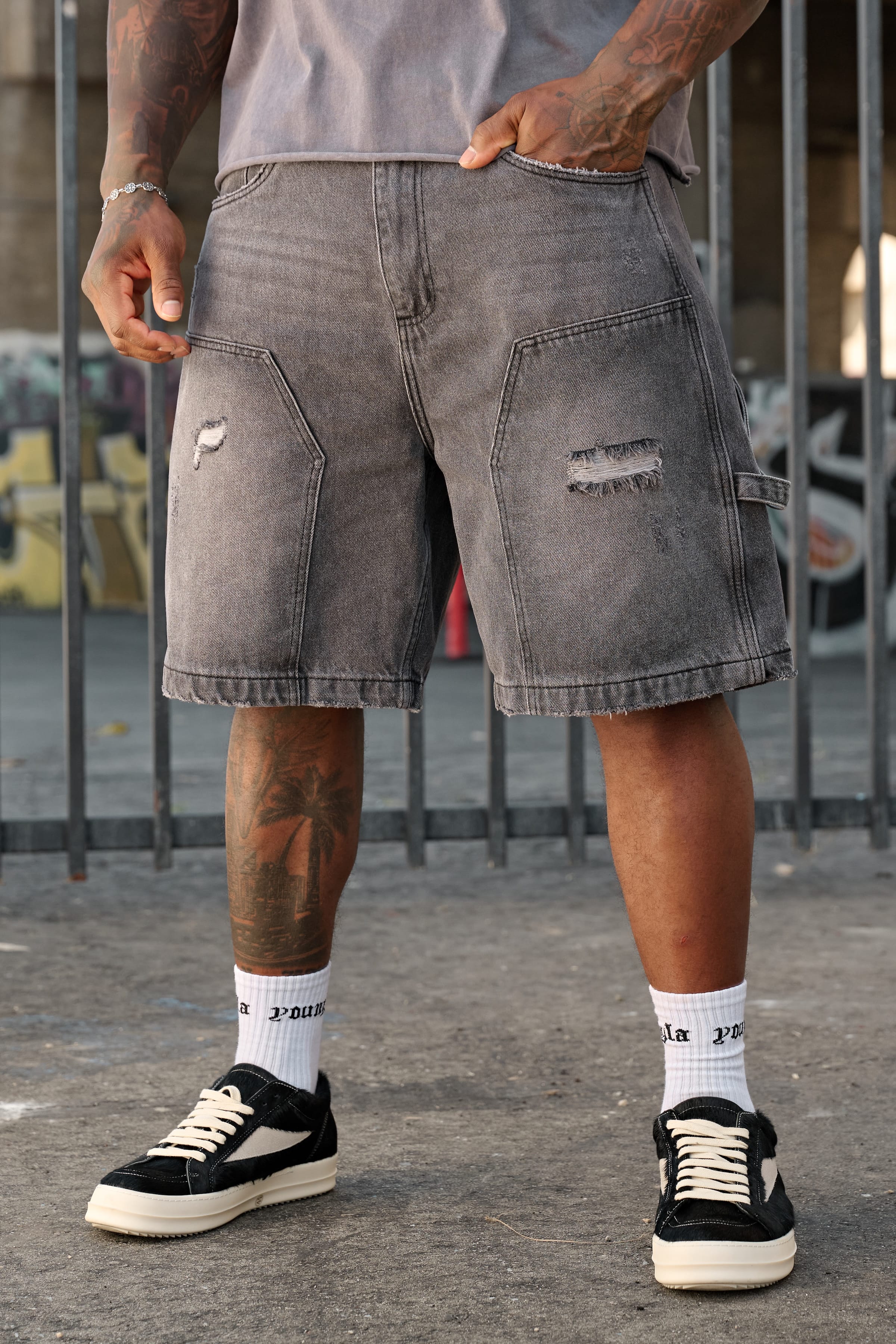 6071 - Carpenter Jorts - Image 3