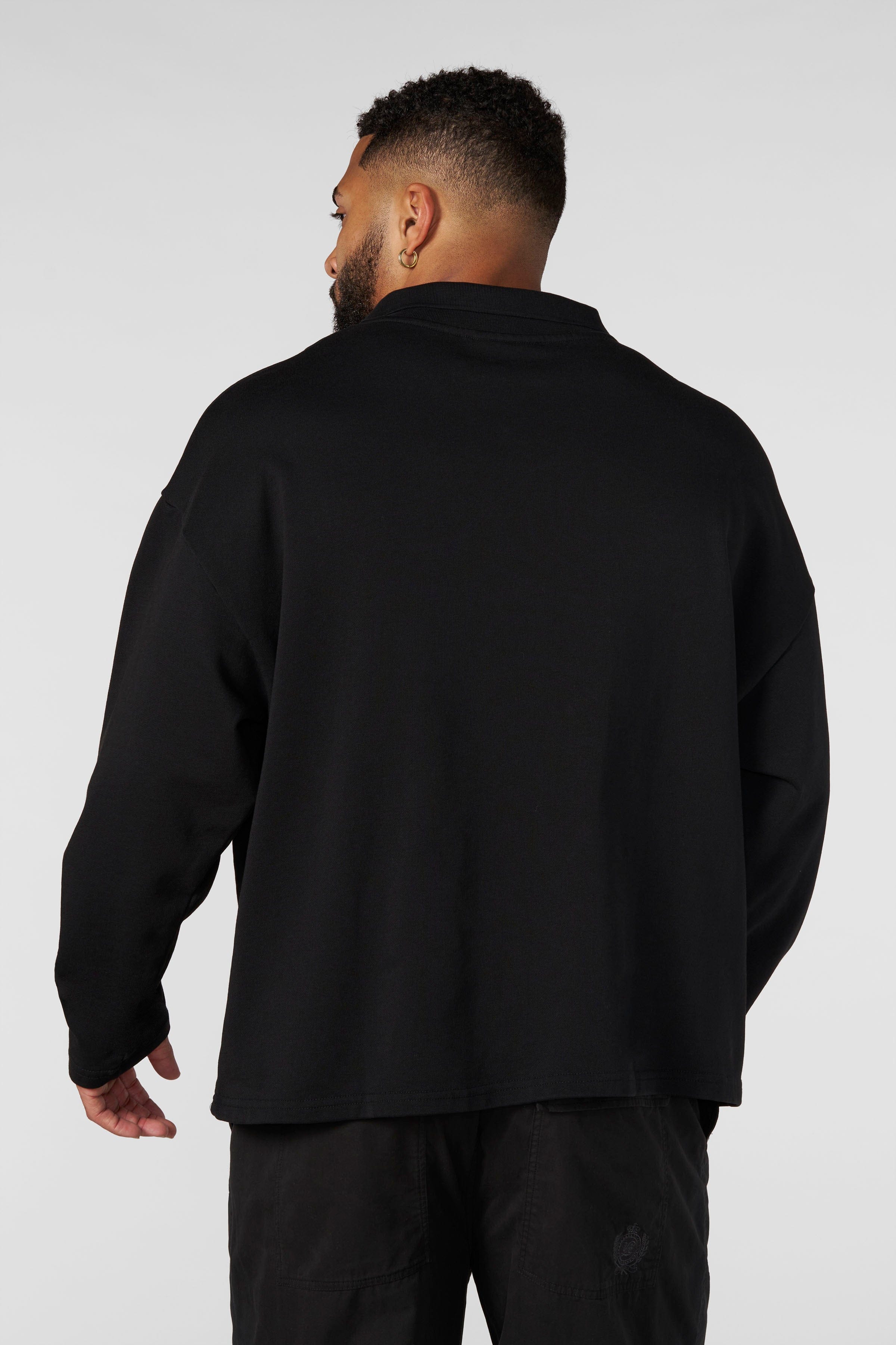8069 - Menace Longsleeve Polo - Image 5