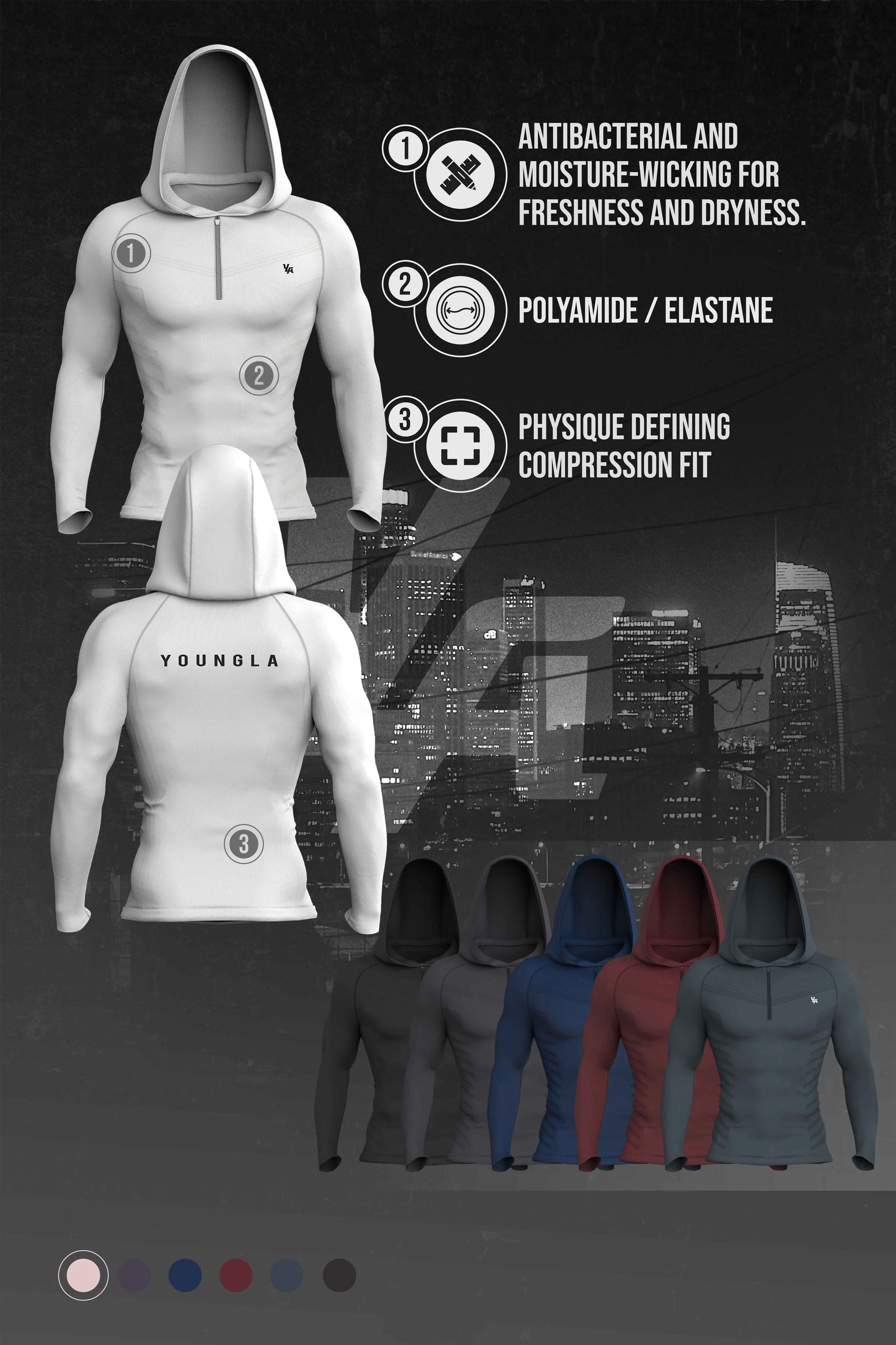 832 - SuperVillain Compression Hoodies - Image 11