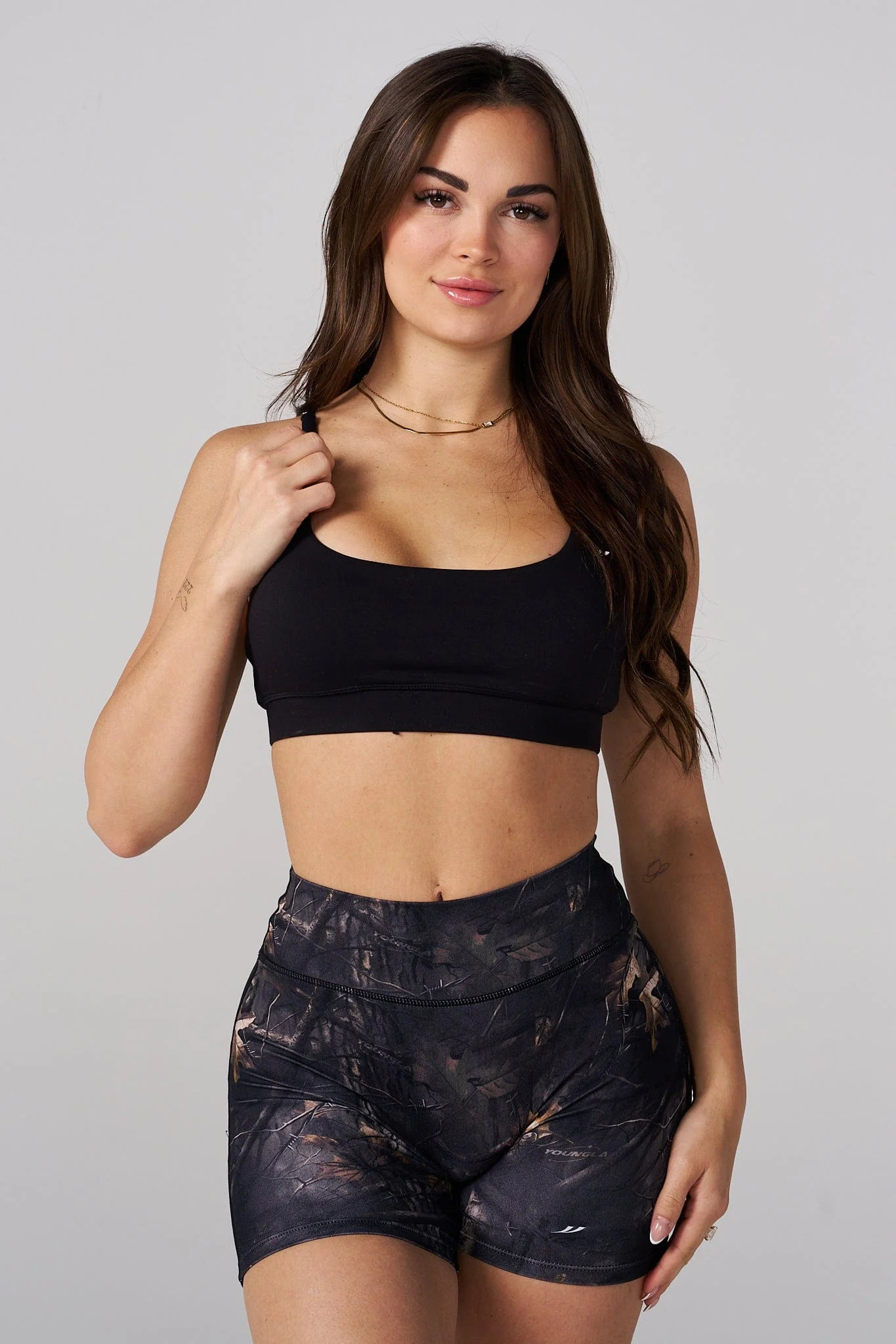 W3161 - Camo Urban Sports Bra - Image 2