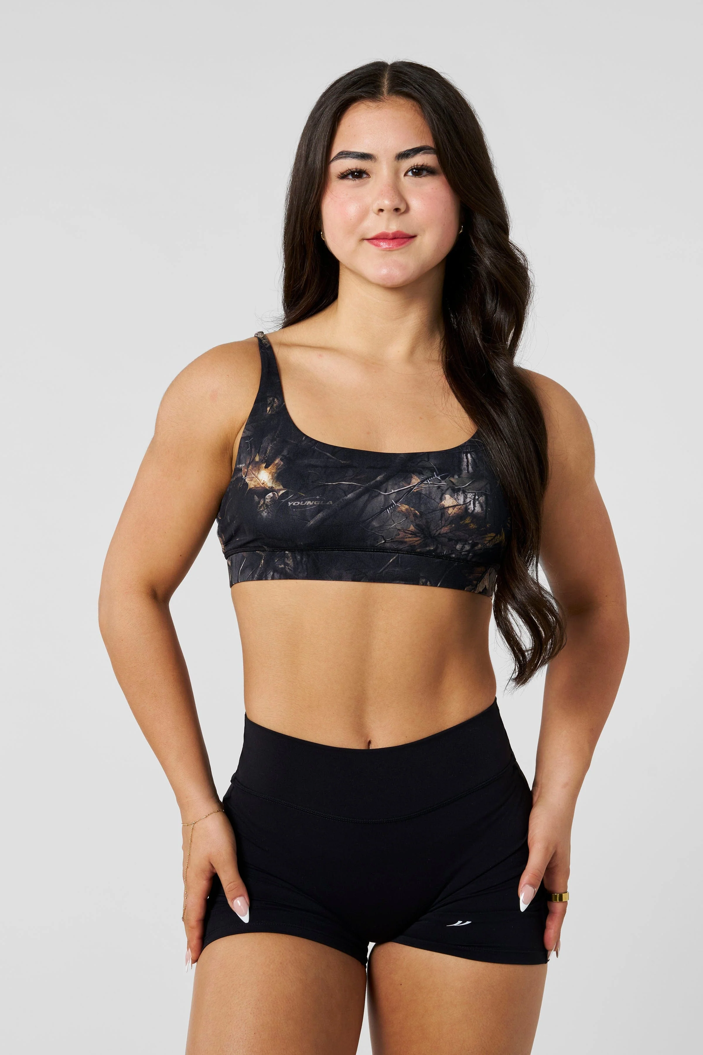 W3161 - Camo Urban Sports Bra - Image 9