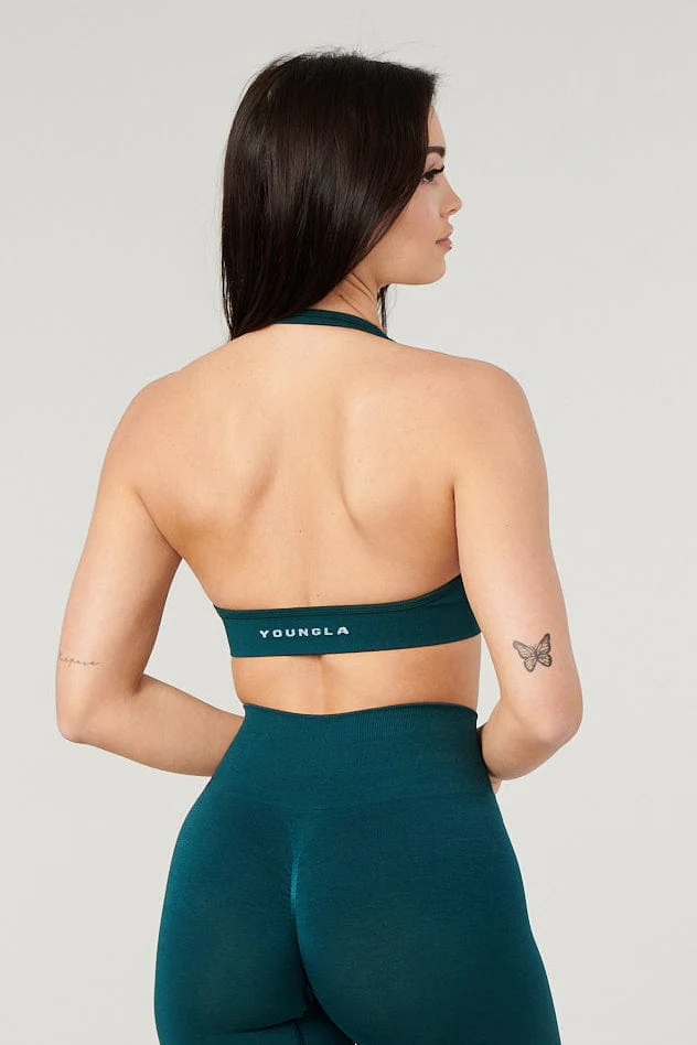 W328 - Core Seamless Halter sports bra - Image 14