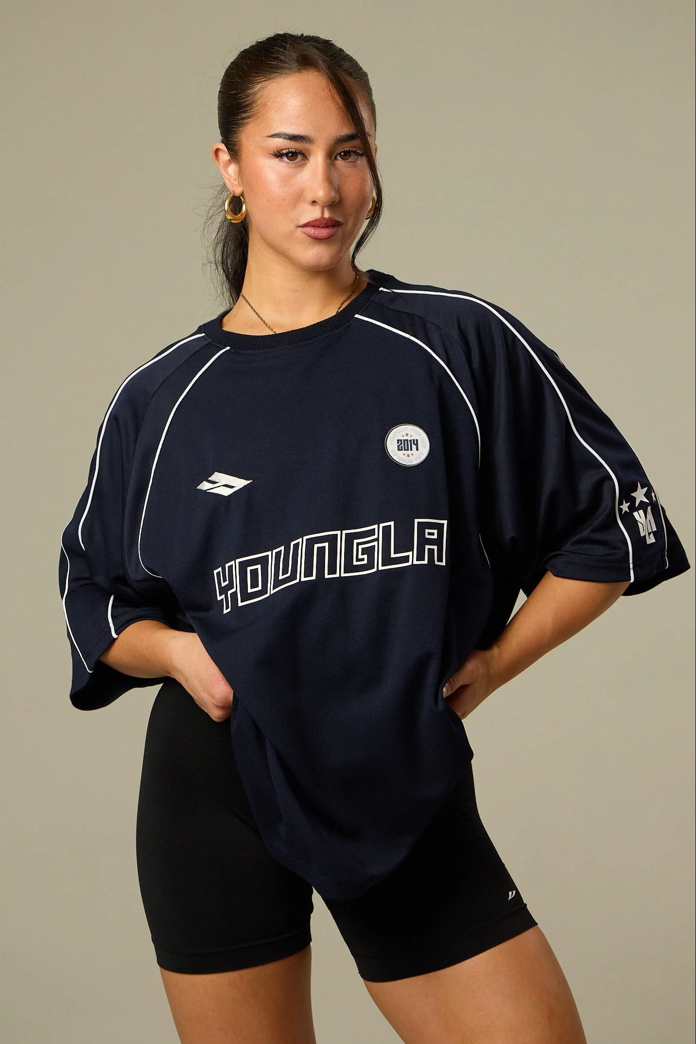 W4329 Oversized Soccer Jersey - July 7th - Image 5