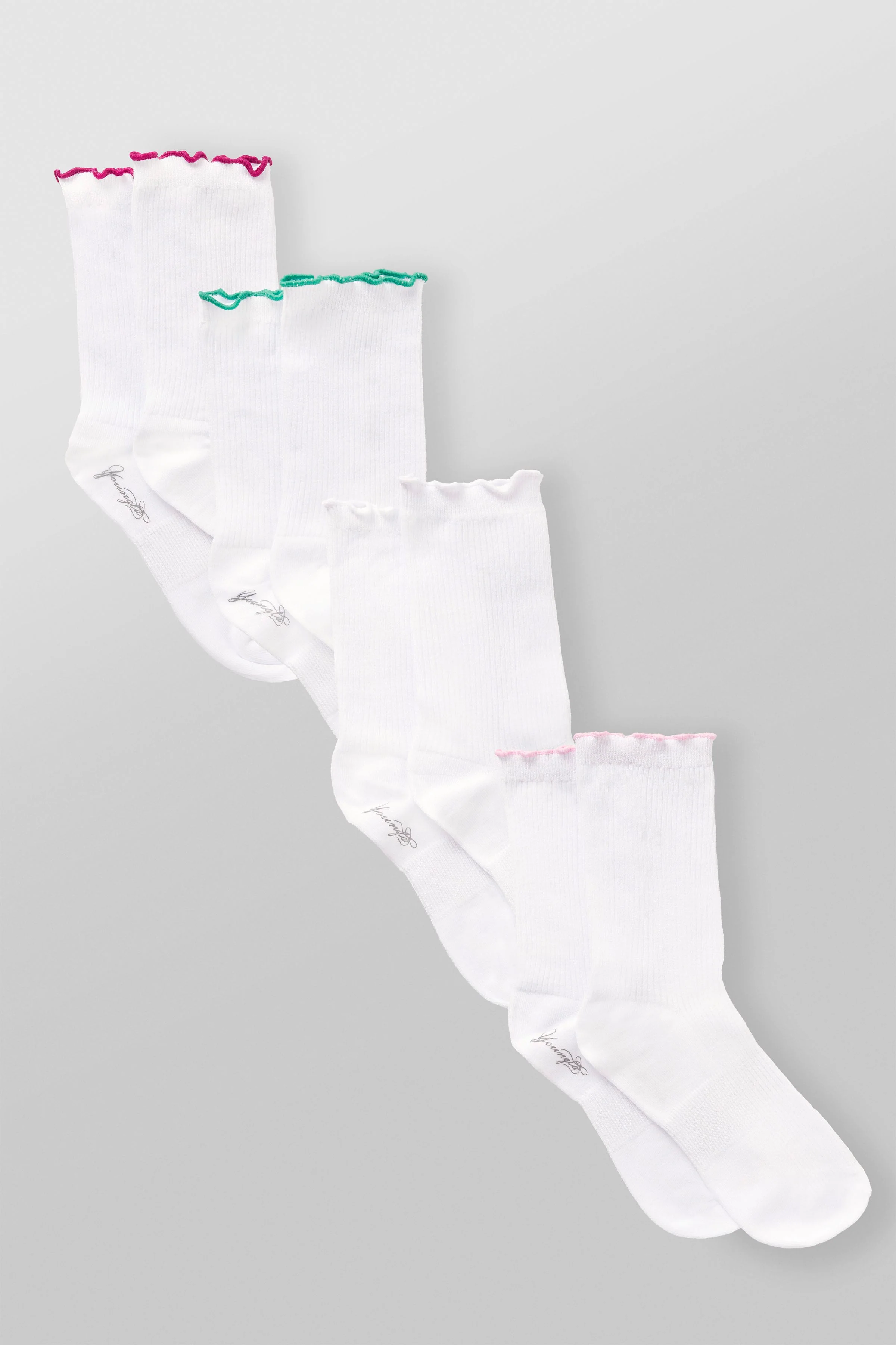 W6119 Ruffle Socks - Image 4