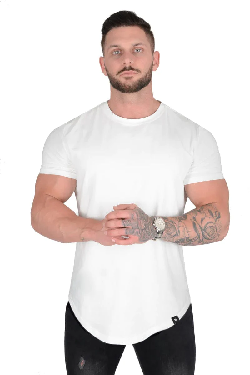 402 Perfect Tee - Scallop Bottom - Image 6